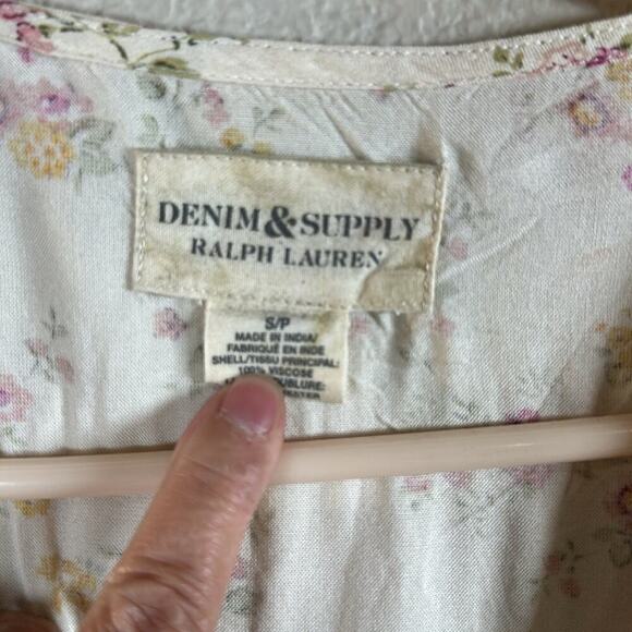 Denim & Supply Ralph Lauren Polo Floral Print Romper - Picture 9 of 10